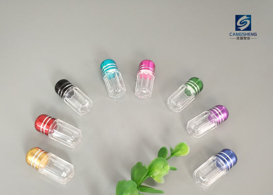 13mm 투명 빈 캡슐 총알 모양 검은 코뿔소 캡슐