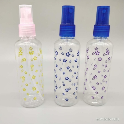 화장품을 위한 100 밀리람베르트 Hdpe 비어 있는 플라스틱 분무 병