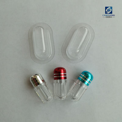 육각형 단일 캡슐 병 12mm 2g Rhino 환약 병