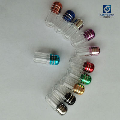 육각형 단일 캡슐 병 12mm 2g Rhino 환약 병