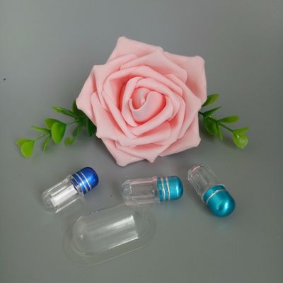 PS 투명 플라스틱 약병