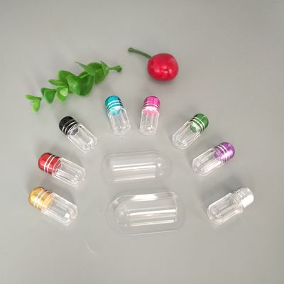 플라스틱 물집 단일 알약 용기 3ml ISO9001 금속 캡