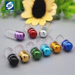 ISO9001 소형 플라스틱 알약 용기 2ml 단일 캡슐