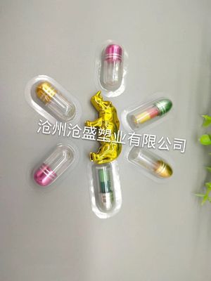 2g 플라스틱 알약 용기 12mm 단일 Rhino 69 캡슐