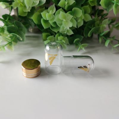 ISO9001 금속 모자를 가진 소형 약병 3ml 플라스틱 병