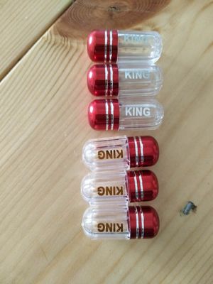 33mm 빈 플라스틱 알약 캡슐