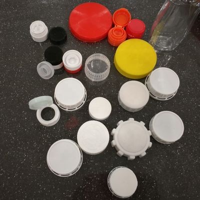 PE 플라스틱 병 나사 모자 ISO9001 Childproof 38mm 플라스틱 모자