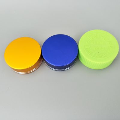 PE 플라스틱 병 나사 모자 ISO9001 Childproof 38mm 플라스틱 모자