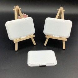 아기 조직 물티슈 뚜껑 ISO9001 100mm 폴리프로필렌 플라스틱 뚜껑