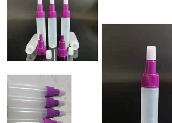 8ml ISO9001 플라스틱 시약 병 PP 작은 플라스틱 스프레이 병
