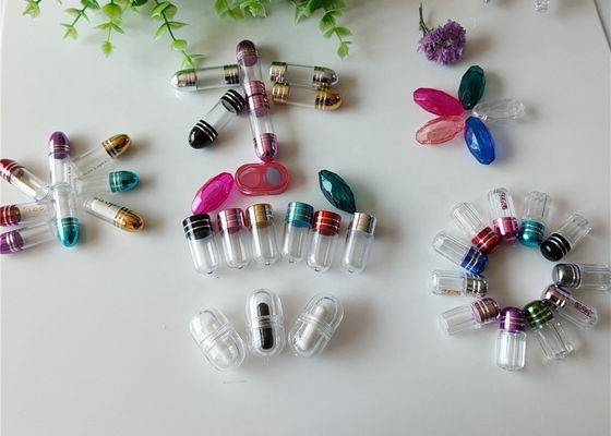 12mm 2g 빈 캡슐 병 제약 블루 코뿔소 캡슐
