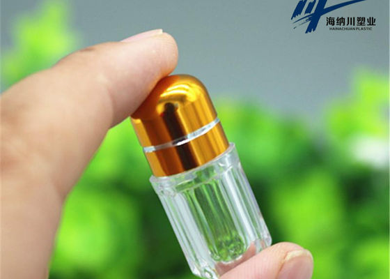 금속 크라운 모자를 가진 금 2g 플라스틱 캡슐 포장 병