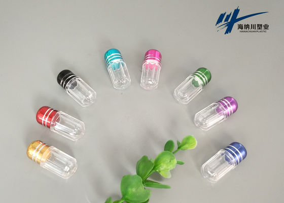 금속 크라운 모자를 가진 5ml 파란 Rhino 단 하나 환약 콘테이너 OEM