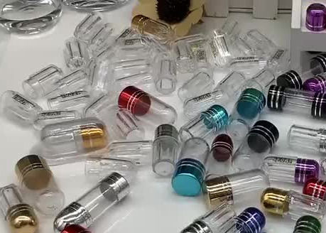 44mm 5g 플라스틱 캡슐 병 블리스 터 팩 총알 껍질