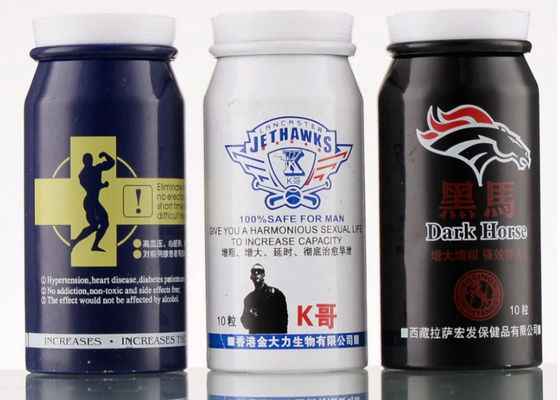 48mm 제약 포장 병 20ml 원형 알약 항아리
