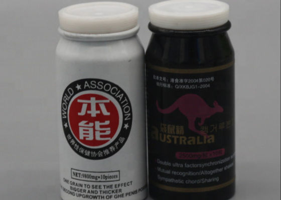 48mm 제약 포장 병 20ml 원형 알약 항아리