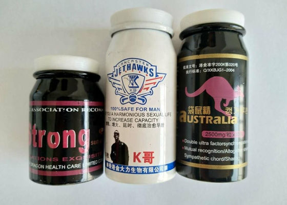 48mm 제약 포장 병 20ml 원형 알약 항아리