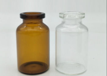 완벽한 고무 마개를 가진 10ml FDA 명확한 유리제 약병