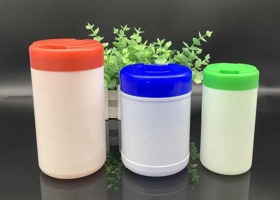 HDPE 물티슈 물통 ISO9001 실린더 물티슈 포장 병