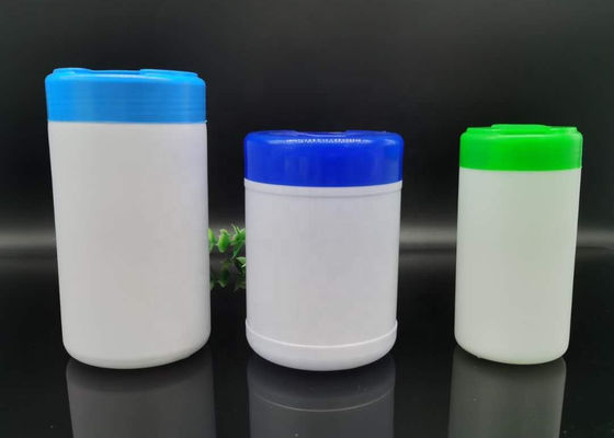 HDPE 물티슈 물통 ISO9001 실린더 물티슈 포장 병