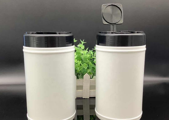 HDPE 물티슈 물통 ISO9001 실린더 물티슈 포장 병