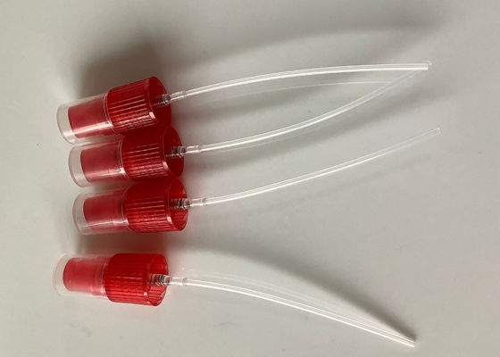 펌프 10ml 플라스틱 펌프 살포 병을 가진 빨간 플라스틱 로션 병
