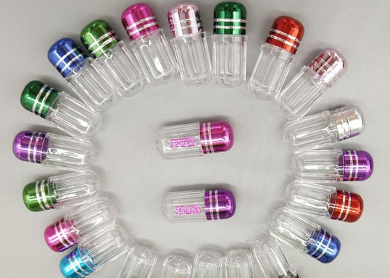 알루미늄은 비어있는 켑슐 병 2g 한 개의 검정 코뿔소를 완성합니다