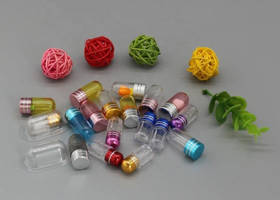 핑크색 캡슐 병 한 개의 코뿔소 병